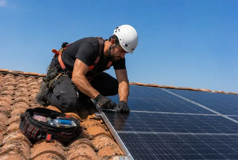 Maintenance et monitoring de panneaux solaires à Saint-Martin-de-Ré