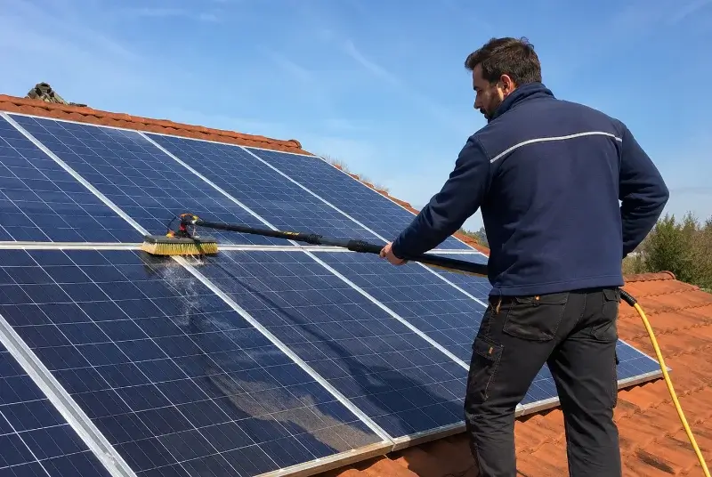 Nettoyage et entretien de panneaux solaires à Saint-Martin-de-Ré